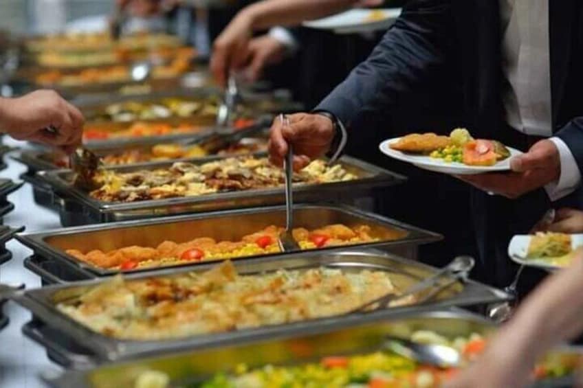 Explore an exquisite selection of freshly prepared appetizers and main courses.