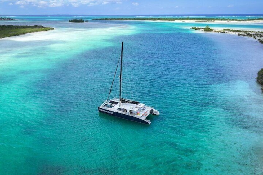 Grace Bay Luxury Catamaran Reef Snorkel Sail