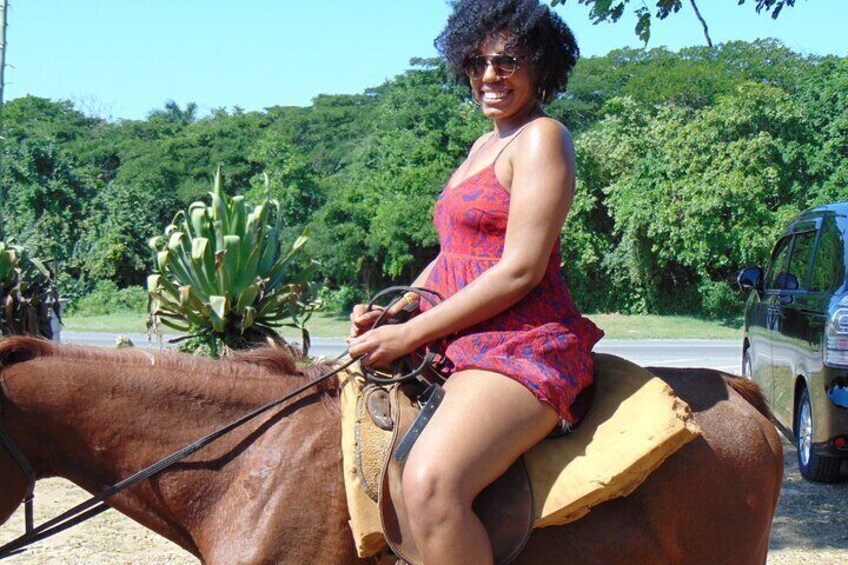 Horseback Riding in the garden parish of St. Ann