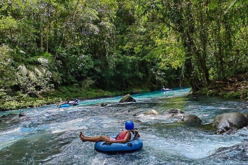 Combo Blue river Tubing ,Sloth Refuge and Rain Forest.