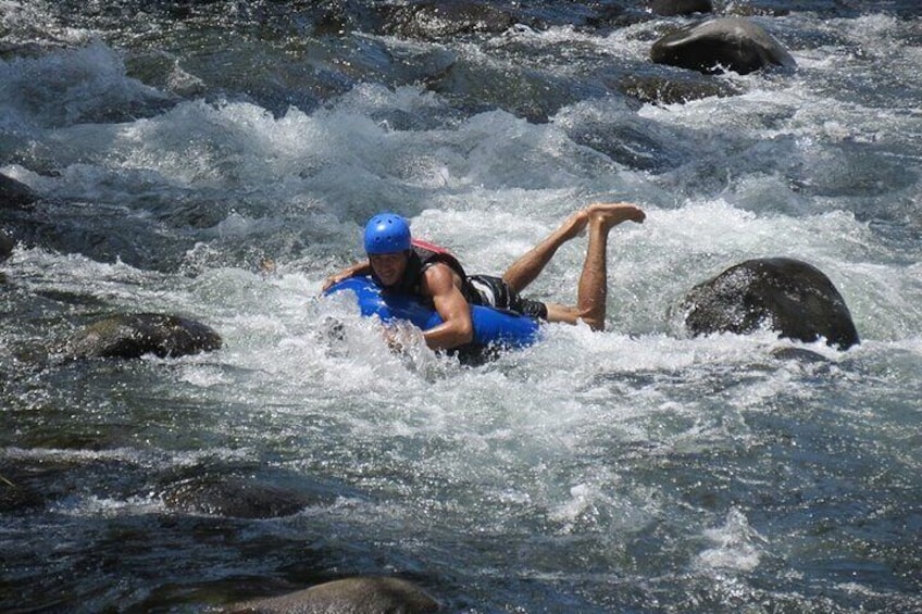 Combo Blue river Tubing ,Sloth Refuge and Rain Forest.