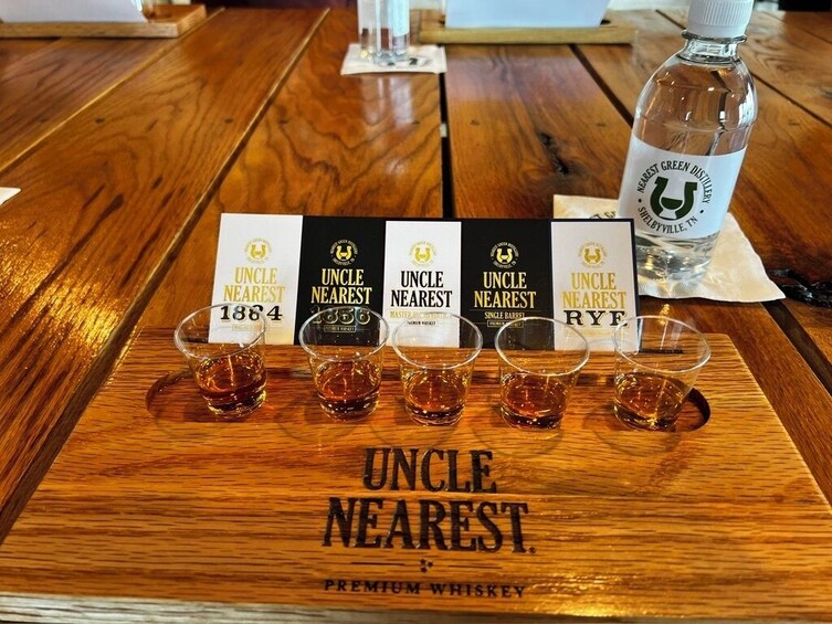 Uncle Nearest Distillery Bus Tour with Tastings from Nashville