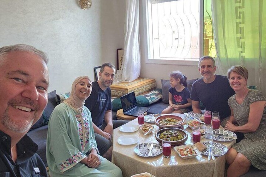 Breaking fast with locals in Tangier