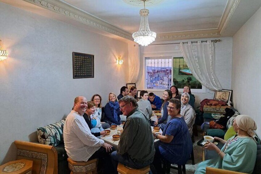 Breaking fast with locals in Tangier