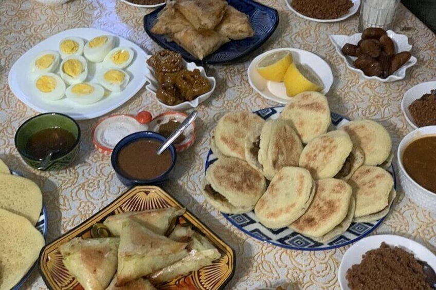 Breaking fast with locals in Tangier