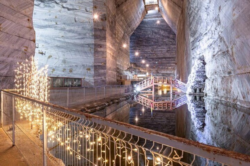 Unirea Salt Mine and Dracula Grave Snagov Tour with Lunch