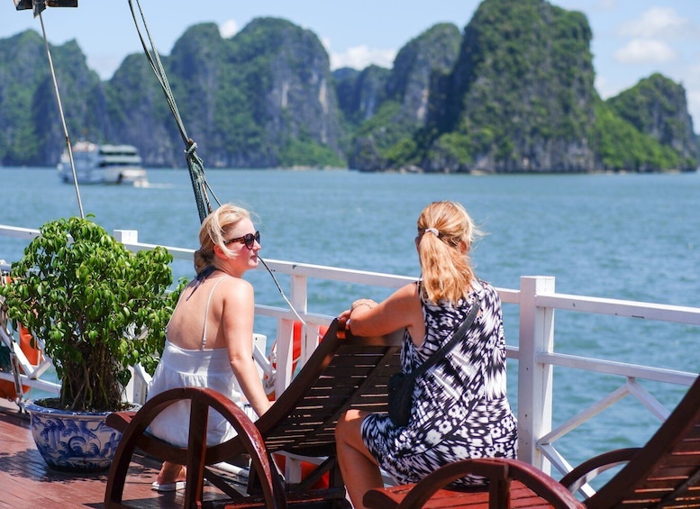 Picture 26 for Activity Hanoi: Islands & Caves Ha Long Cruise with Lunch & Kayaking