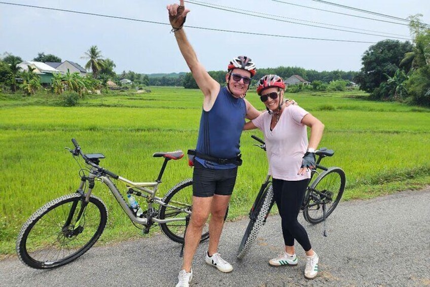 cycling on back roads