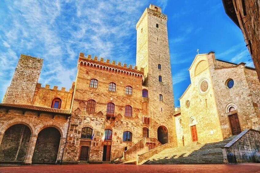 Siena and San Gimignano Private Tour with Wine Tasting