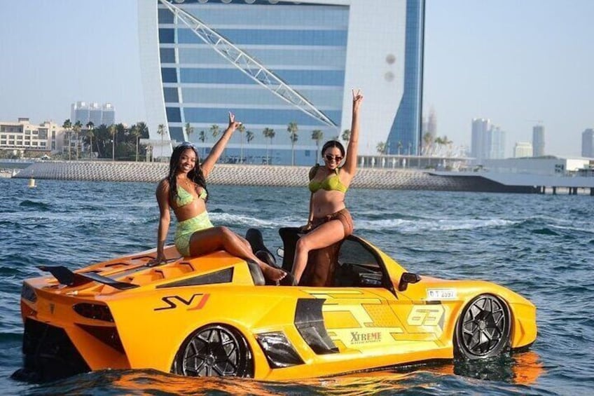 Private 60 Minutes Jet Car Experience in Dubai with transfer