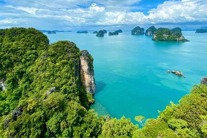 Hong Island en barco de cola larga: nadar, hacer snorkel, relajarse