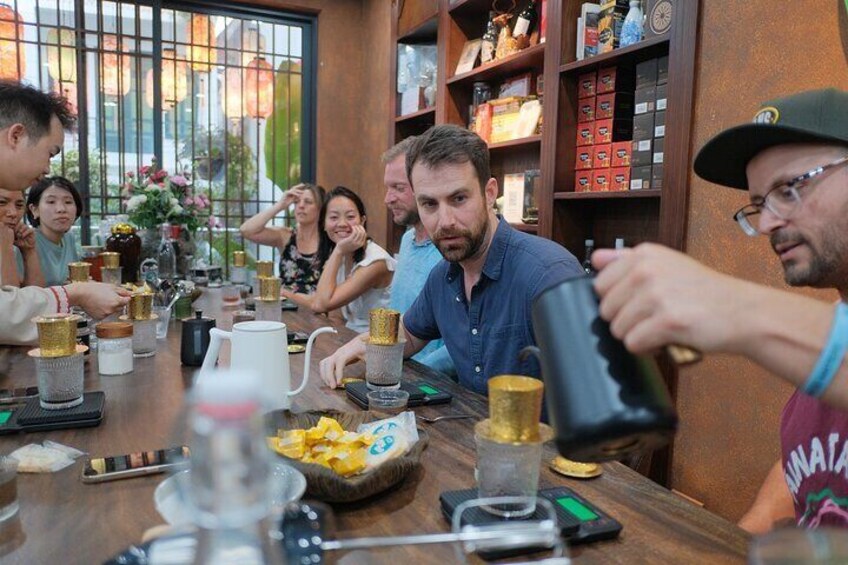Hanoi Brewed Coffee Workshop With Meal and Massage