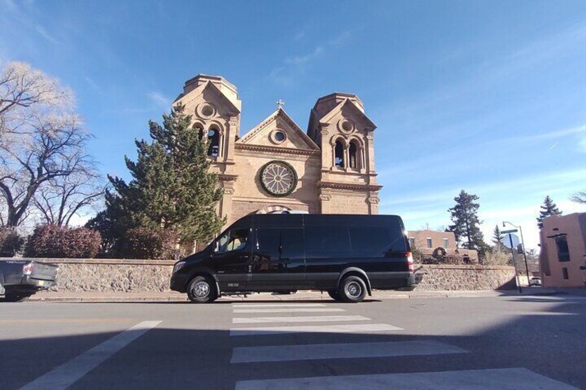 In front of Cathedral