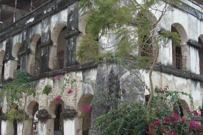 Old Boma.

This building was once the German colonial headquarters in Bagamoyo. It is an impressive structure showcasing German colonial architecture and is a reminder of Tanzania’s colonial history.