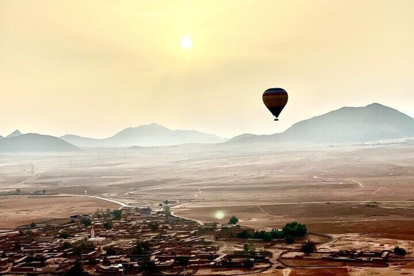 Balloon Flight Sightseeing Tour in Marrakech 