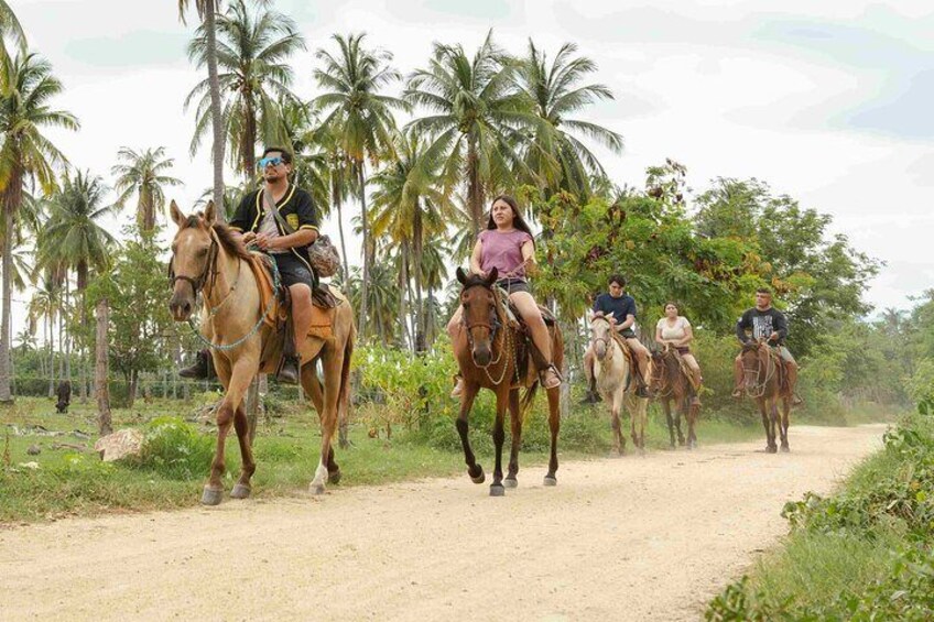 Horseback Riding Tour on the Beach in Puerto Escondido