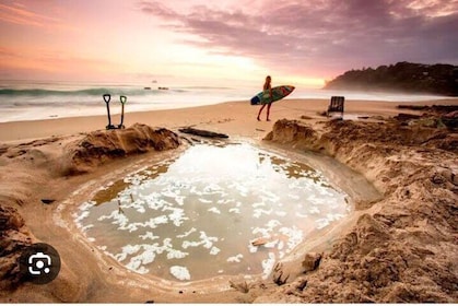 Coromandel Caves, Hot Water Beach, and Railway Creek Private Tour