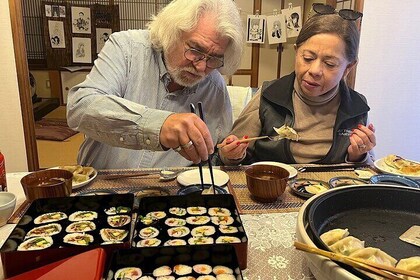 Private Sushi Roll and Gyoza Cooking Class