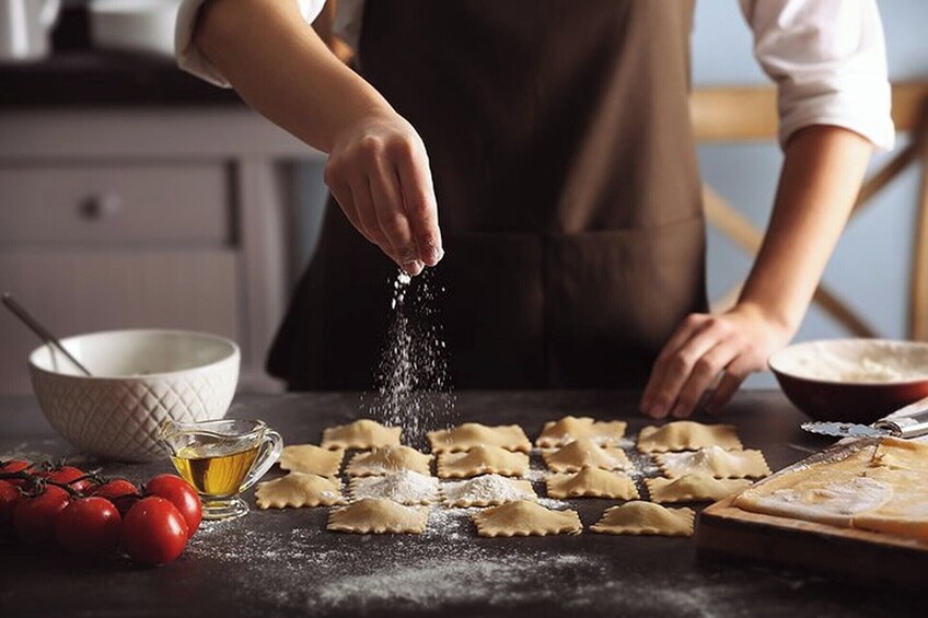 Spoleto Countryside Hands-On Home Cooking traditional Umbrian Pasta & wine