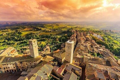All In One San Gimignano Pisa and Siena Tour from Florence