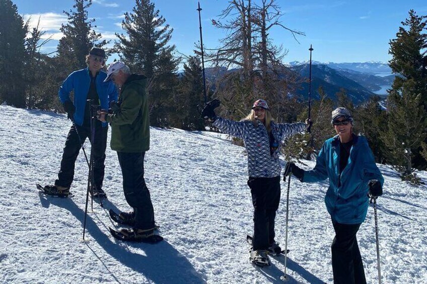 Self Guided Snowshoe Experience at Lake Tahoe 