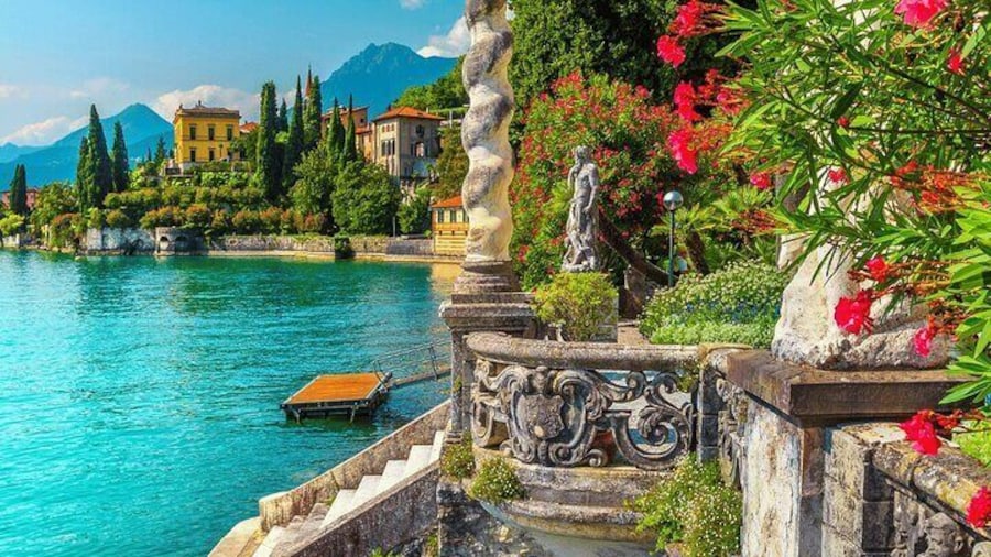 Villa del Balbianello and Varenna from Milan