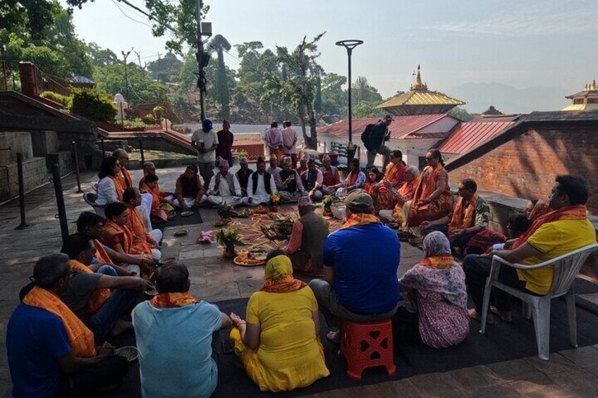 Pashupatinath Temple Rudraabhishek before Kailash Tour