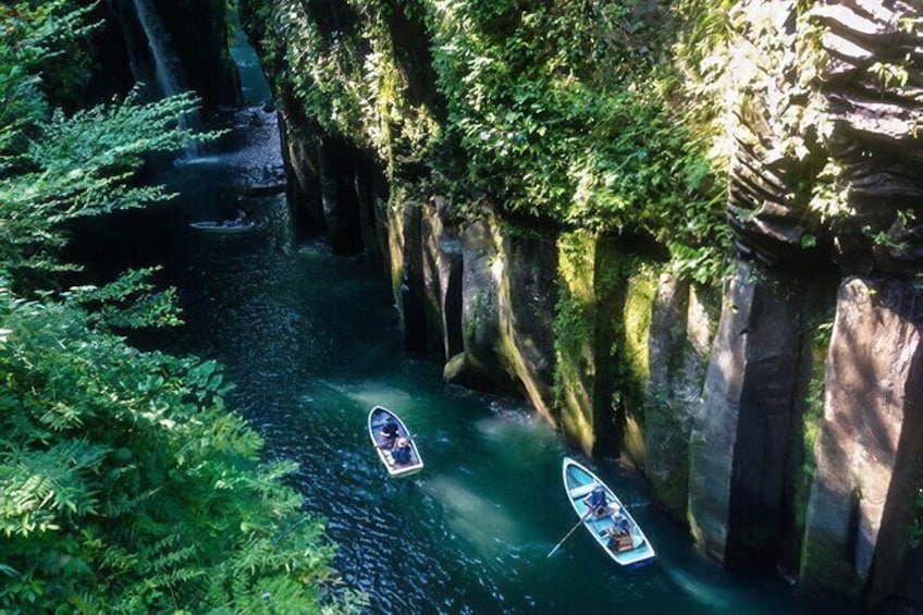 Fukuoka Takachiho Gorge, Amano Iwato and Scenic Train Tour