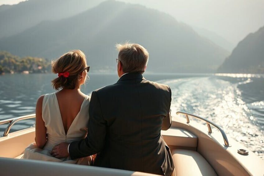 Milan Day Trip to Como Lake with Private Boat Cruise and Guide
