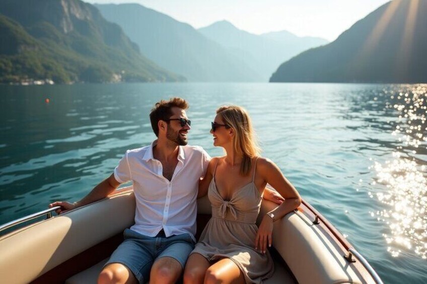 Milan Day Trip to Como Lake with Private Boat Cruise and Guide
