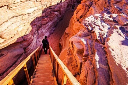 Dahab Safari from Sharm El-Sheikh: Canyon Salama and Blue Hole