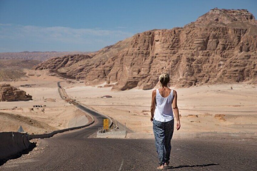 Dahab Safari from Sharm El-Sheikh: Canyon Salama and Blue Hole