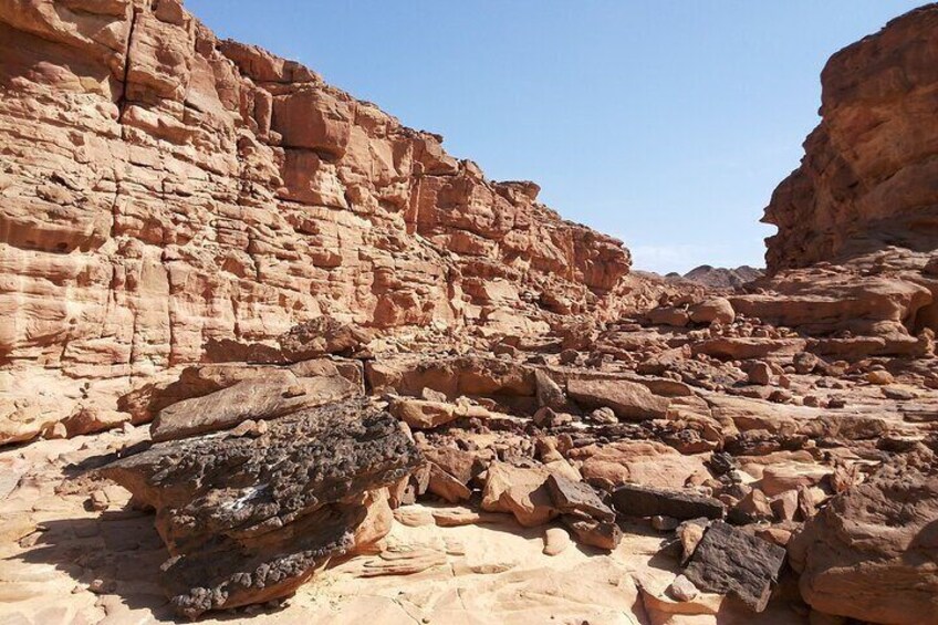 Dahab Safari from Sharm El-Sheikh: Canyon Salama and Blue Hole