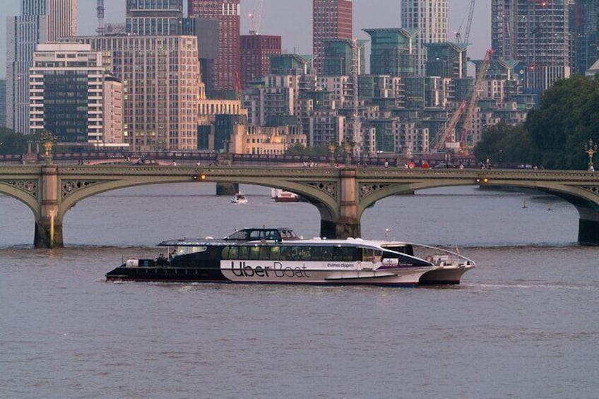 2 Day London Hop-On Hop-Off River Thames Sightseeing Pass