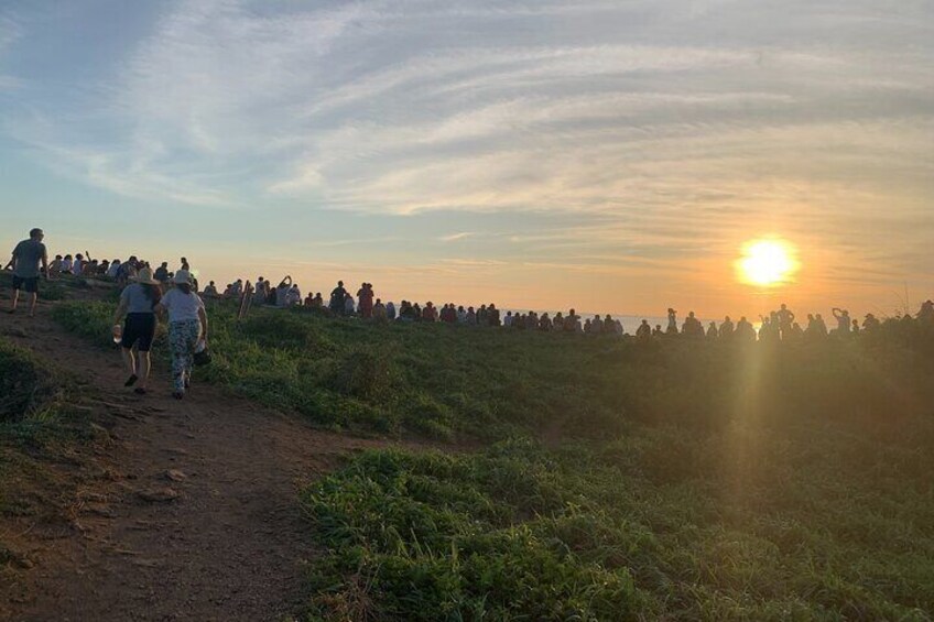 Sunset in Punta Cometa