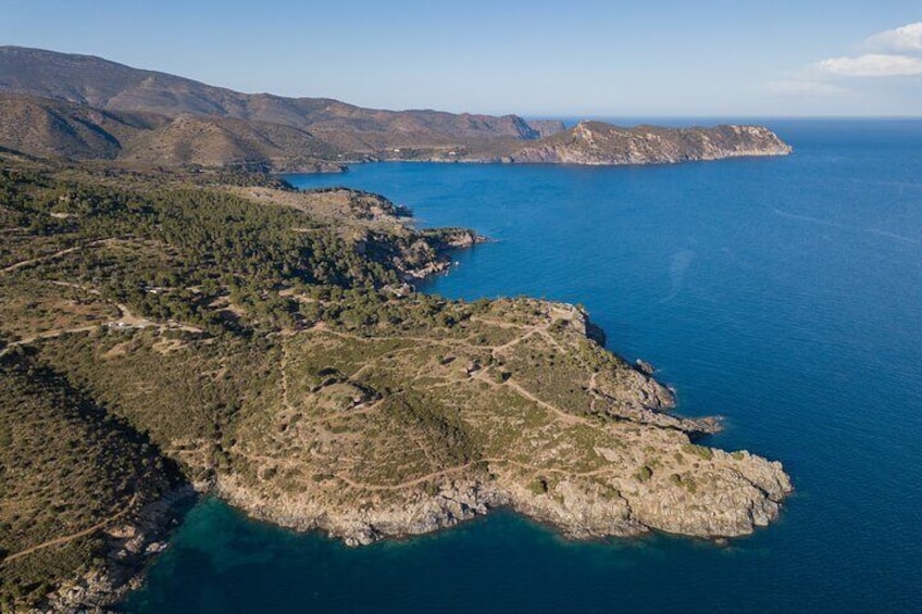 Sunset Swimming in the Cabo de Creus Natural Park