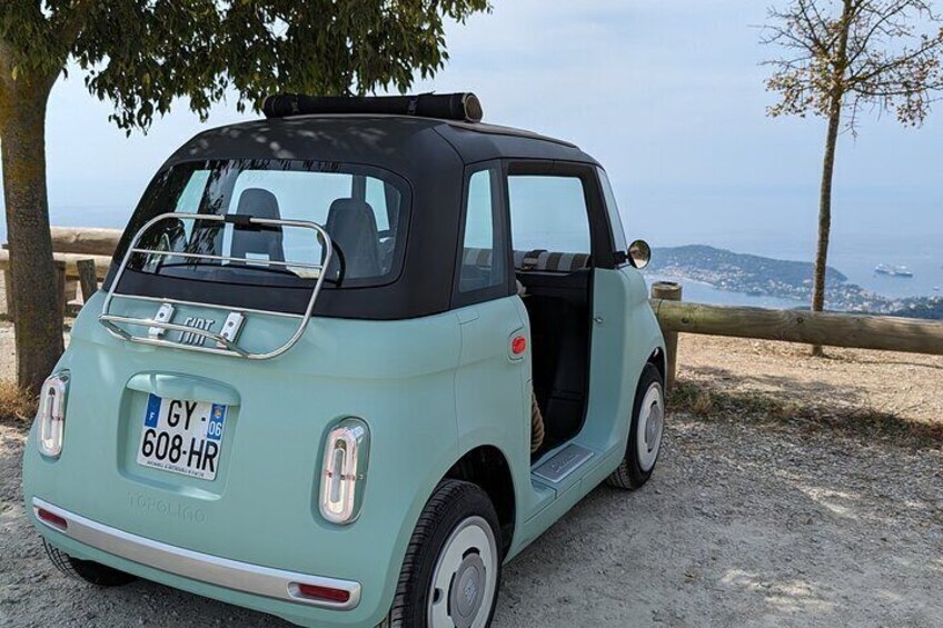 Discover the French Riviera in an adorable car