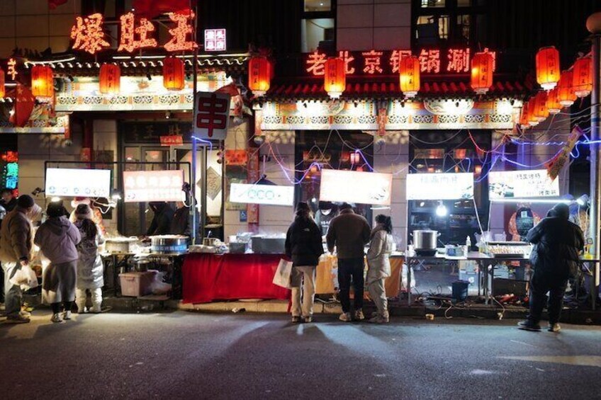 Snack stalls