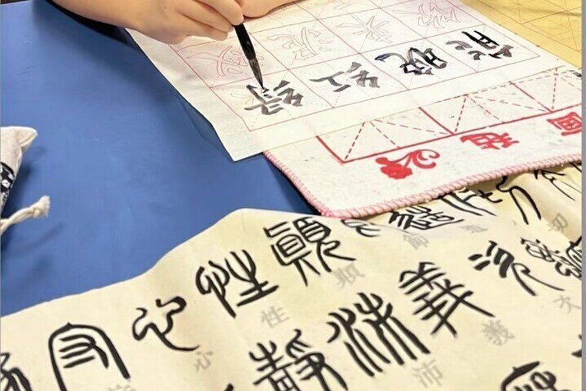 Free Calligraphy Workshop with Craft Near Lama Temple