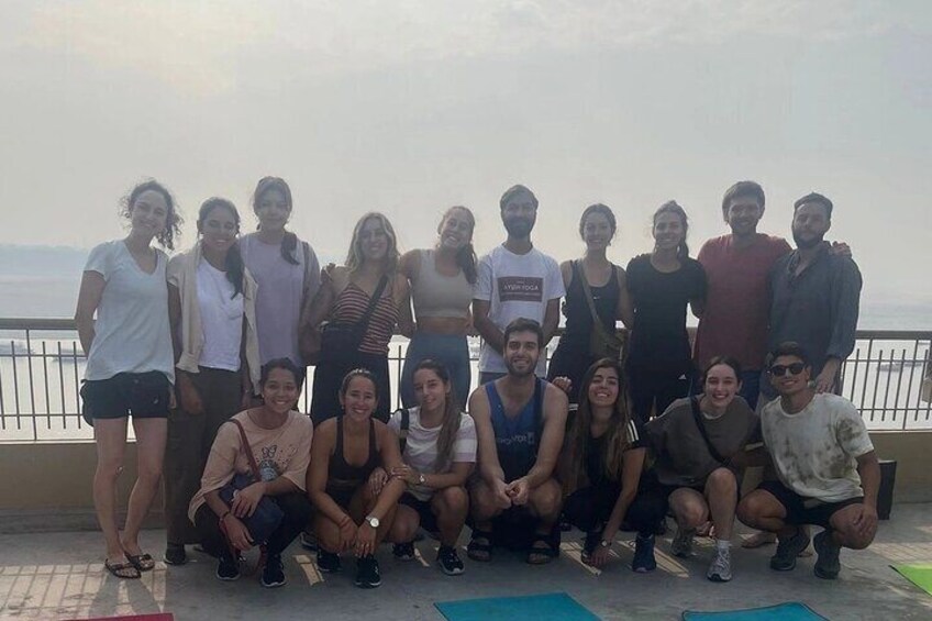 Yoga In Varanasi: Sunrise Yoga with Ayush