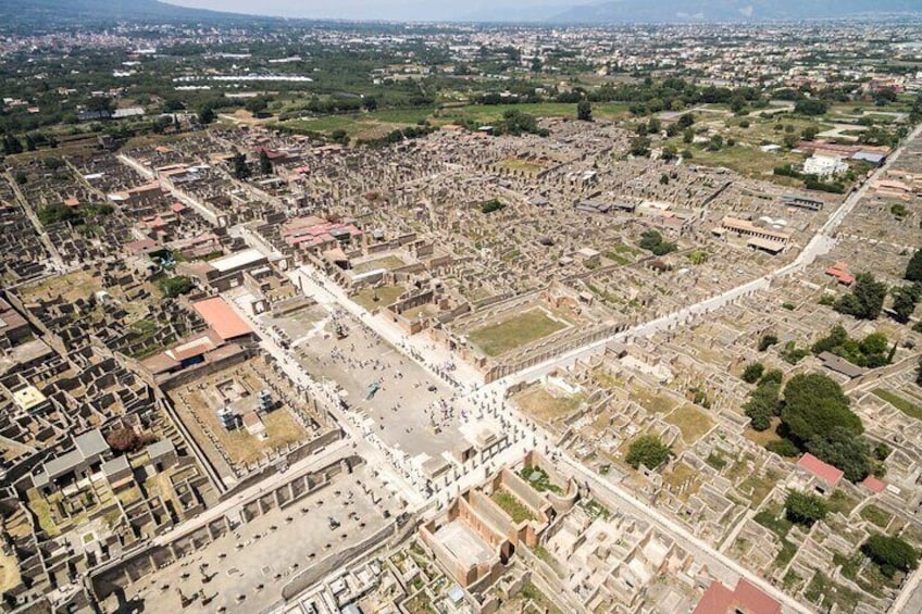 Vesuvio and Pompeii Tour from Salerno