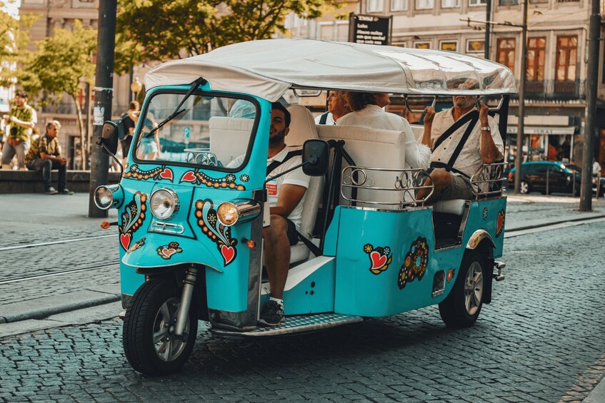 Picture 1 for Activity Porto: Historic Center Tuk-Tuk Tour