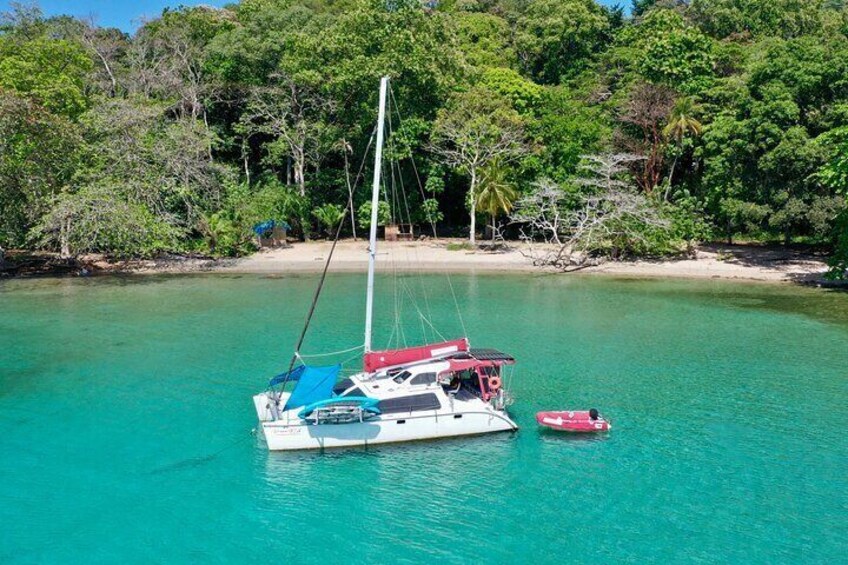 Private Catamaran Caribbean Beaches Snorkeling Tour with Lunch