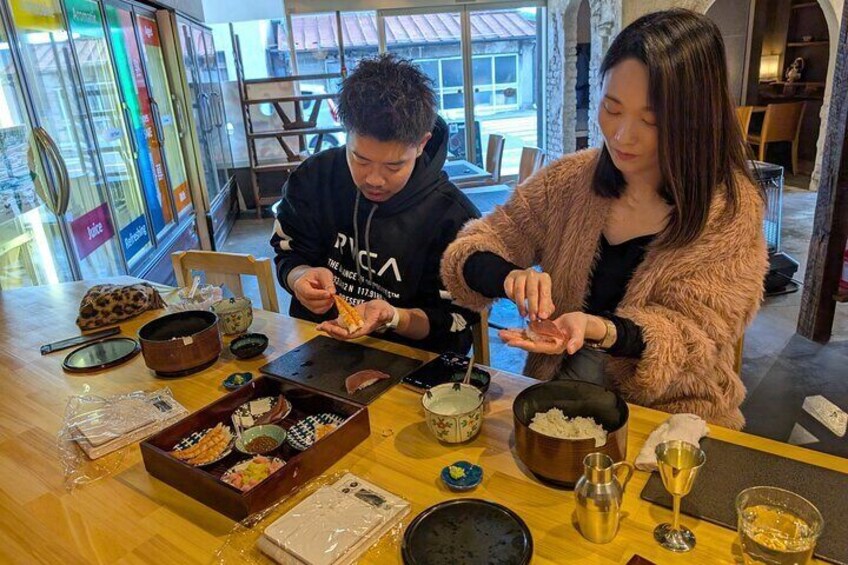 Koshu Sushi Making Class of Yamanashi