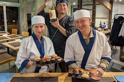 Sushi Making Class of Mt. Fuji near by Arakurayama sengen park