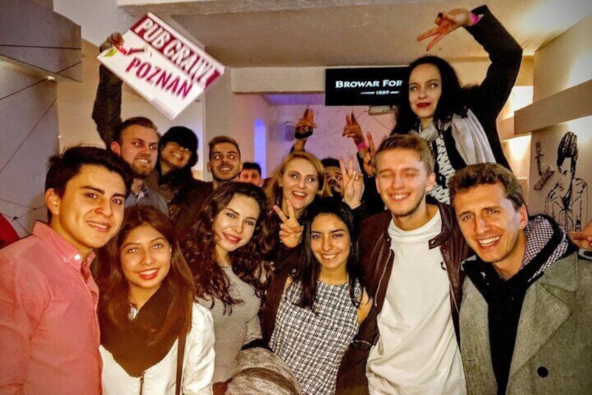 Poznan Pub Crawl with VIP Club Entry