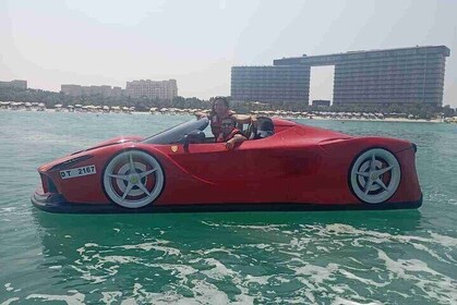 Jetski and Jetcar Dubai Package 60Min Burj Al Arab and Palm