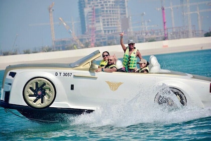 Jetcar Ride in Dubai, Free Pictures. Burj Al Arab and Palm View