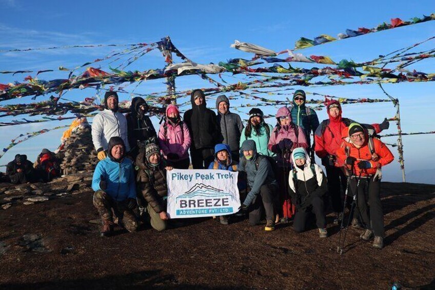 Team Breeze Successfully Summited Pikey Peak