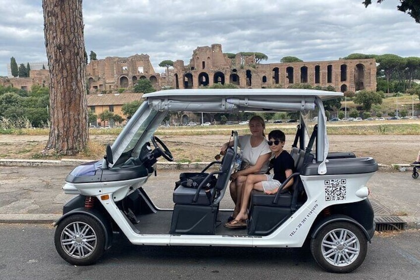 Catacombs and Appian Way Golf Cart Tour